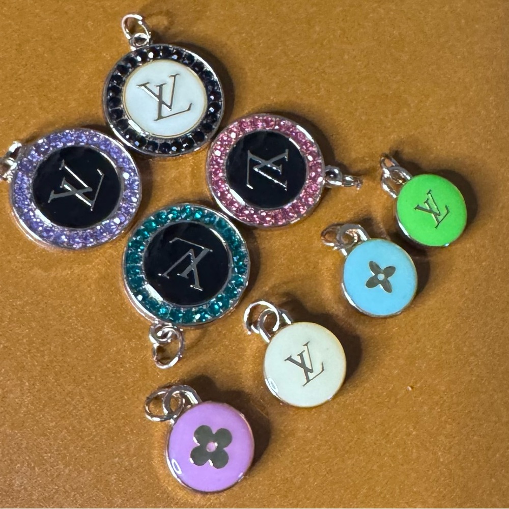 1x Repurpose Logo Charms zipper pull stamped pick one